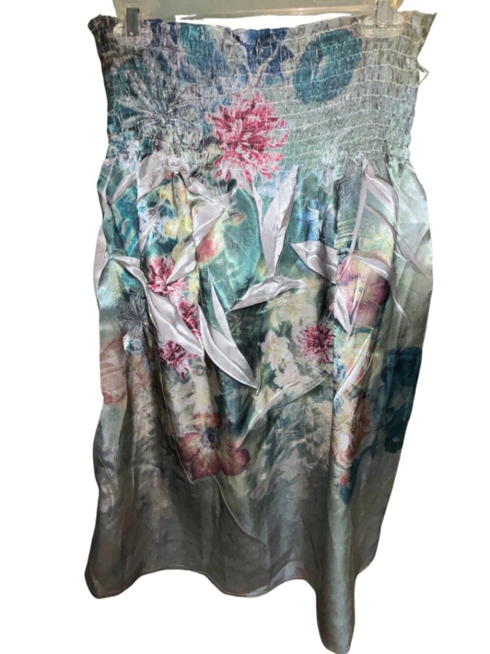 Smocked strapless dress from XXS size L large